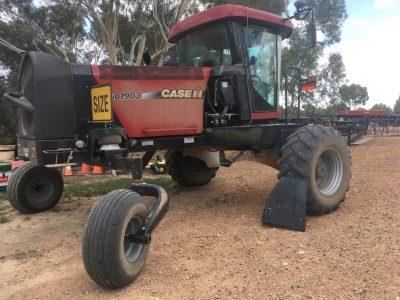 Photo 3. CASE IH WD1903 & DH302 PACKAGE windrower