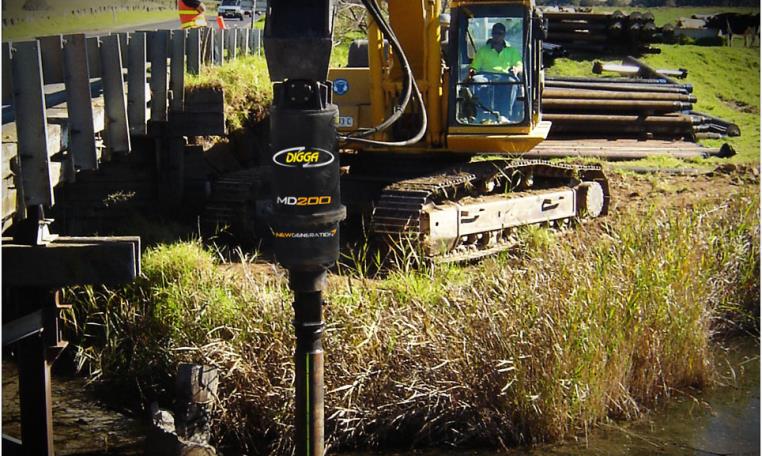 Digga, Screw Anchor Drives For Helical Pile Installation