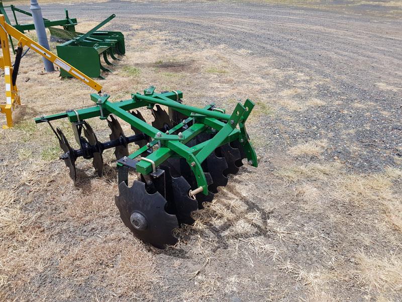 Photo 2. Agking 12 Plate Disc Plough