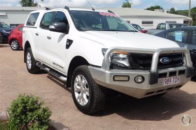 Ford Ranger Wildtrak PX Manual 4x4 Double Cab ute