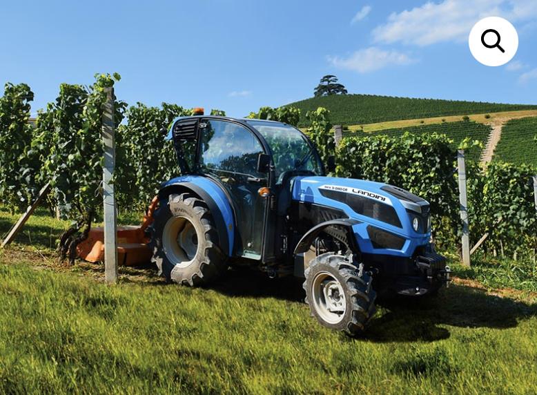 Photo 1. Landini Specialised Vineyard tractor