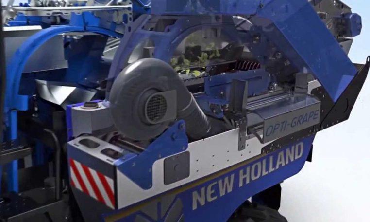 Braud 9060L Vine Opti-Grape harvester
