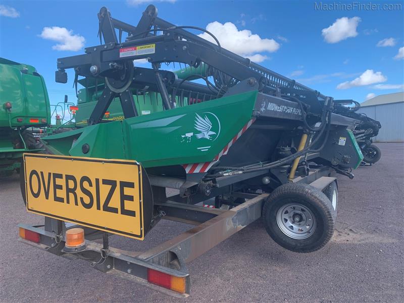 Midwest MWF 45 harvester front