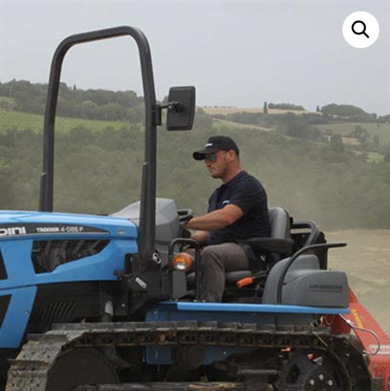 Photo 2. Landini Specialised Vineyard tractor