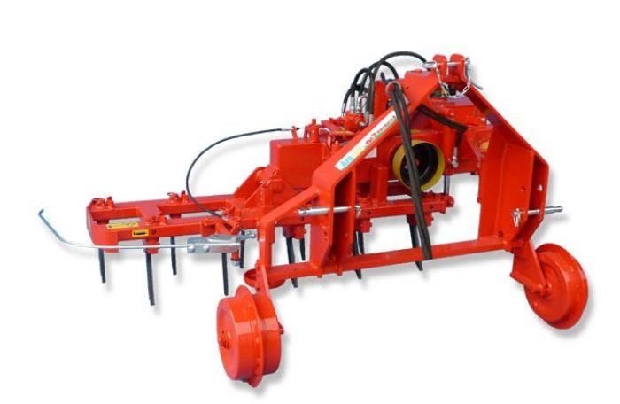 INTER-ROW CULTIVATOR FOR STONY GROUND
