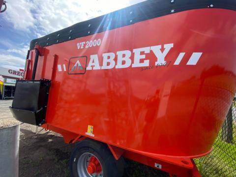Photo 4. Abbey VF2000 mixing wagon
