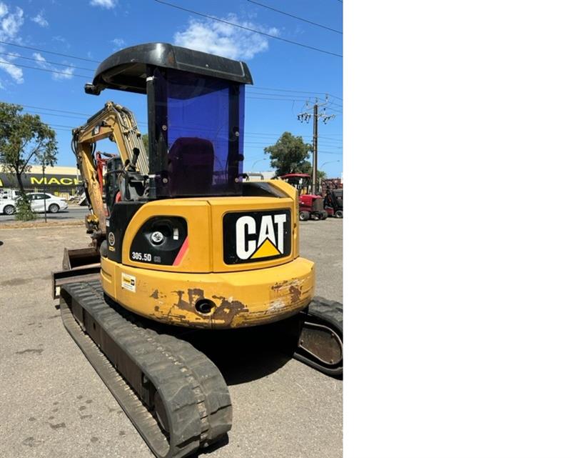 Photo 2. CAT Excavator 305.5DCR