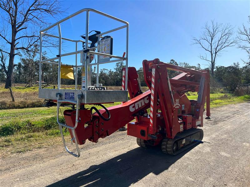 Photo 3. CMC S19HD 19M spider lift diesel all terrain scissor lift work platform