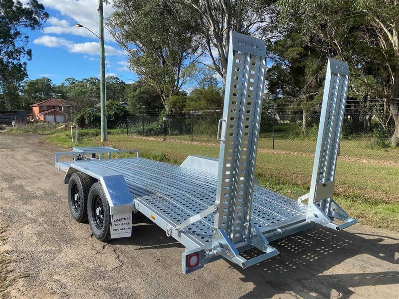 Photo 3. Coastmac PT45 4.5T eco plant access trailer