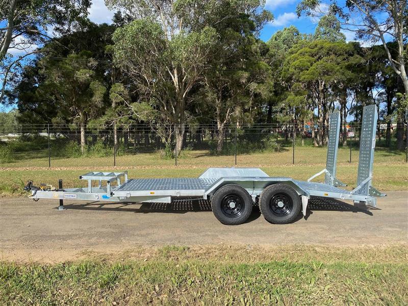 Photo 4. Coastmac PT45 4.5T eco plant access trailer