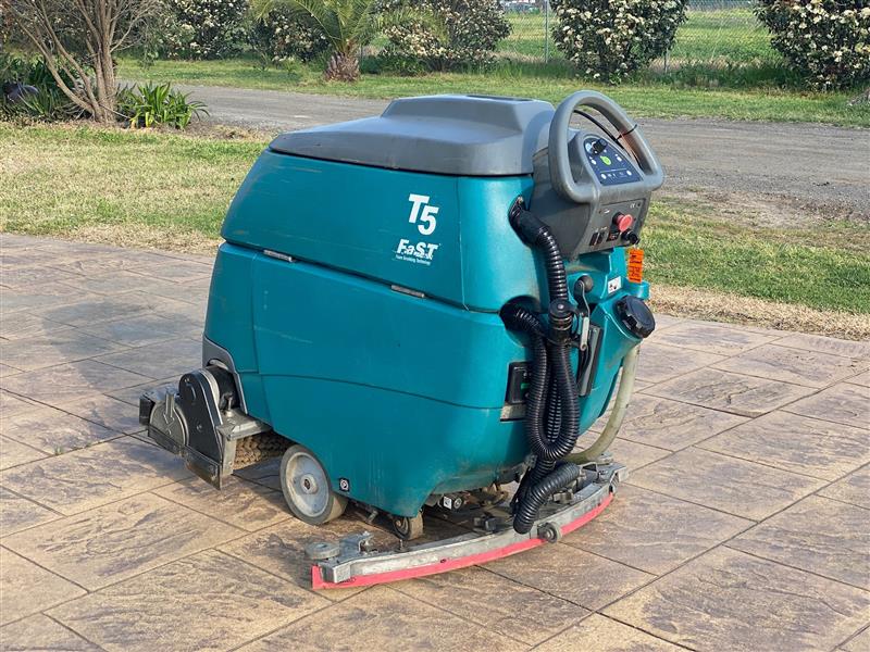 Photo 5. Tennant T5 H2O electric walk behind scrubber