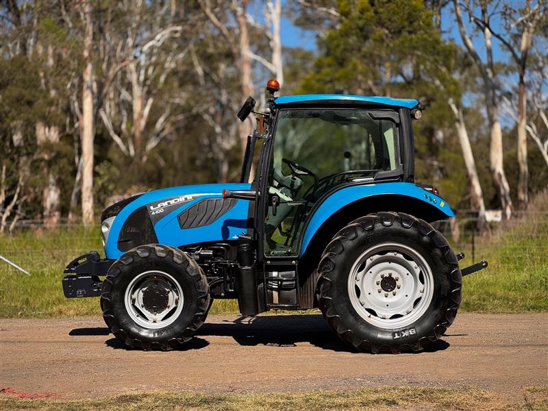 Photo 4. Landini 4-100 diesel 4x4 AWD farm tractor
