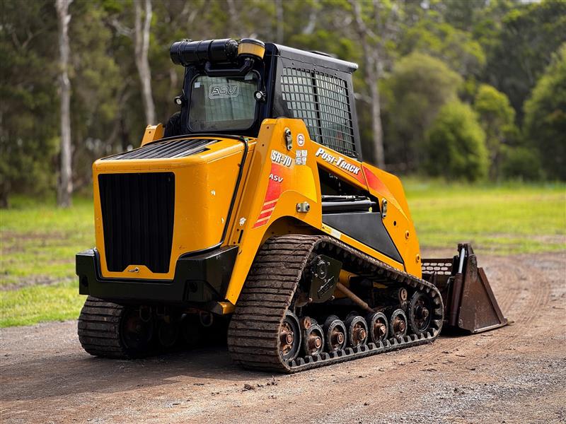 Photo 3. ASV SR70 high flow skid steer tracked loader