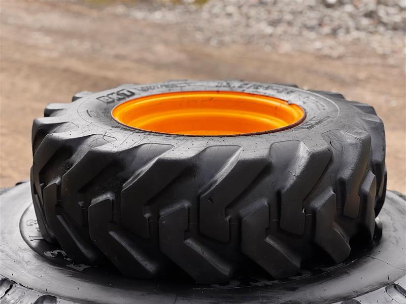 Photo 3. Backhoe Spare Wheel and Tyre Combo
