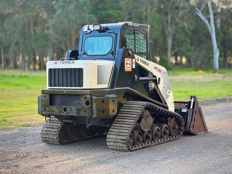 Photo 3. Terex PT60 POSI tracked skid steer loader
