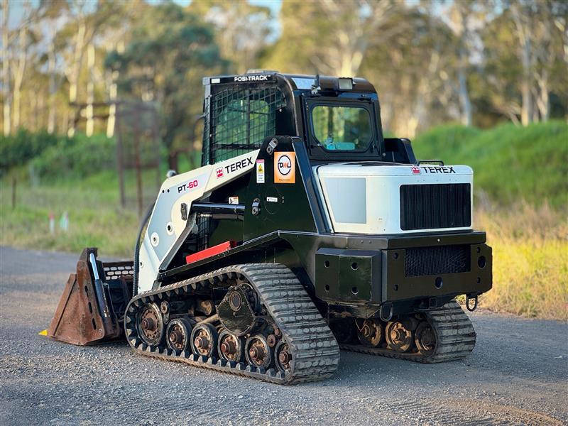 Photo 4. Terex PT60 POSI tracked skid steer loader