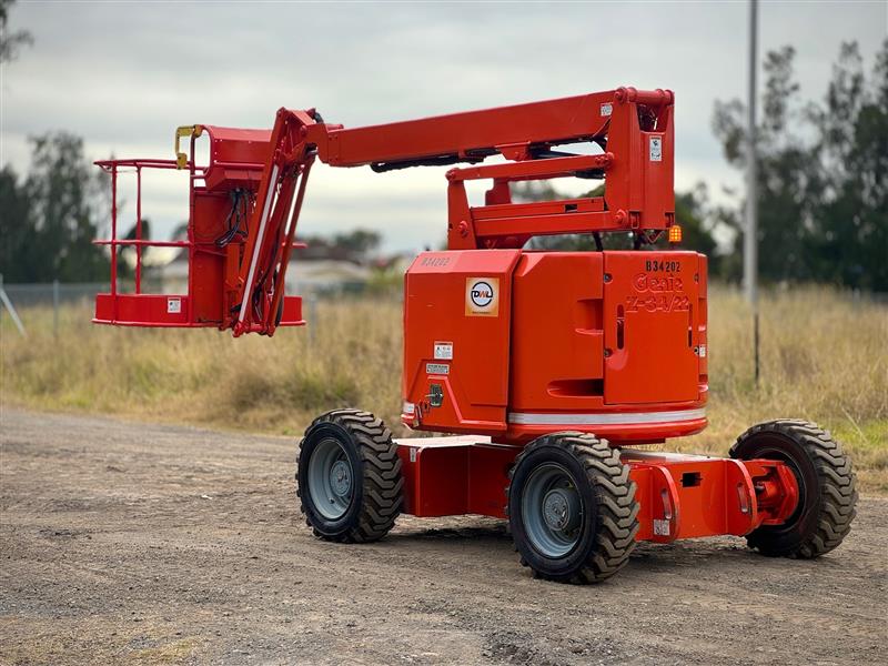 Photo 2. Genie Z34/22 IC 41ft boom in certification compliance scissor elevated work platform
