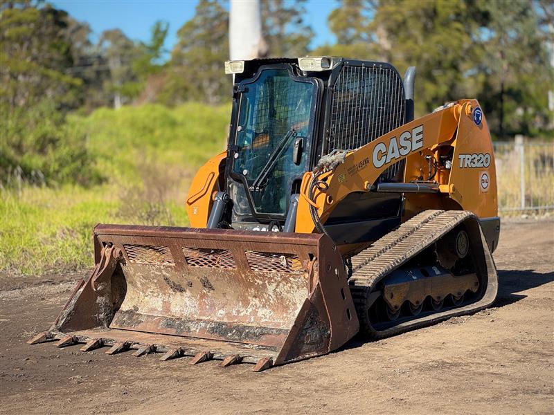 Photo 4. Case TR320 Positrack skid steer loader