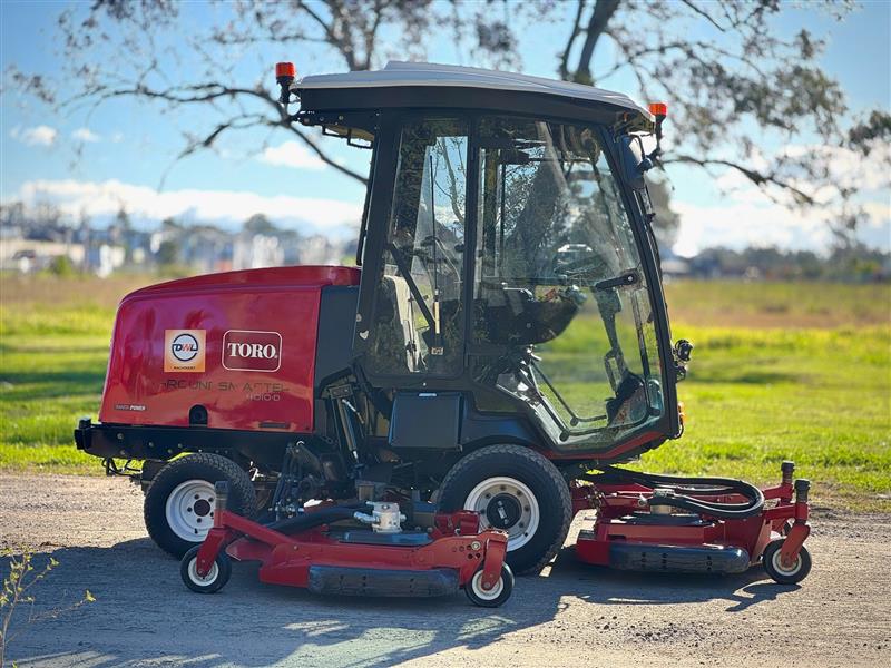 Photo 4. Toro Groundsmaster 4010D wide area ride on mower