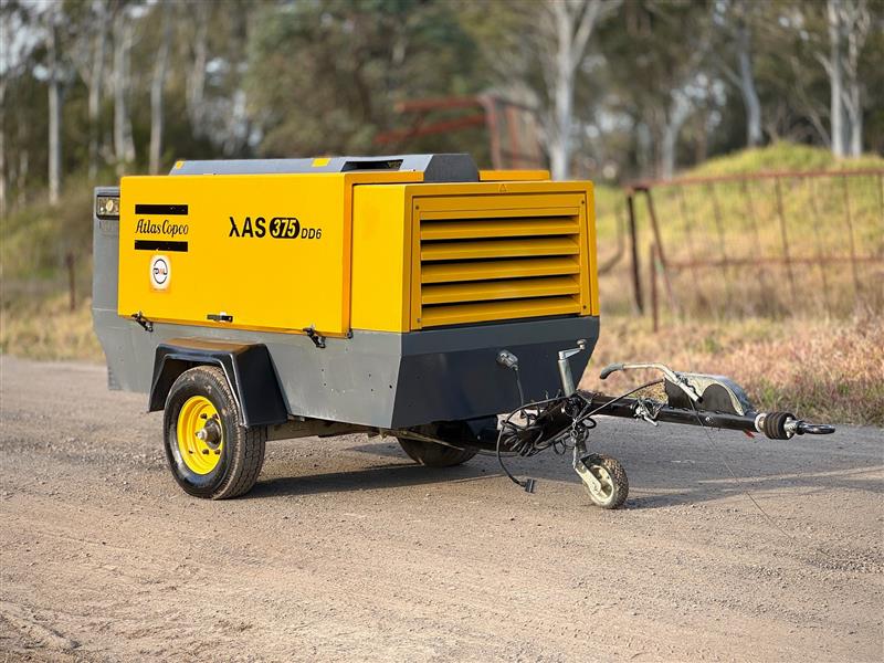 Photo 2. Atlas Copco XAS375 375CFM aircompressor