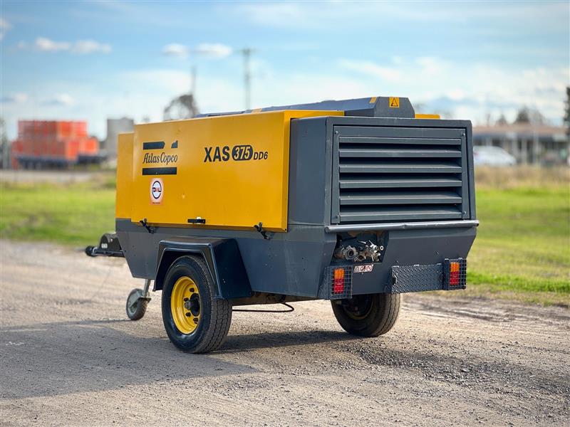 Photo 4. Atlas Copco XAS375 375CFM aircompressor