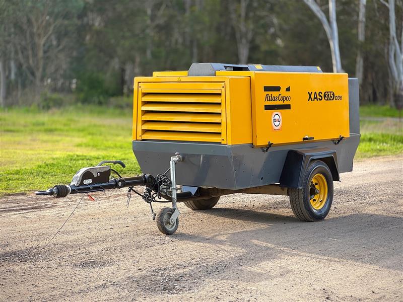 Photo 5. Atlas Copco XAS375 375CFM aircompressor