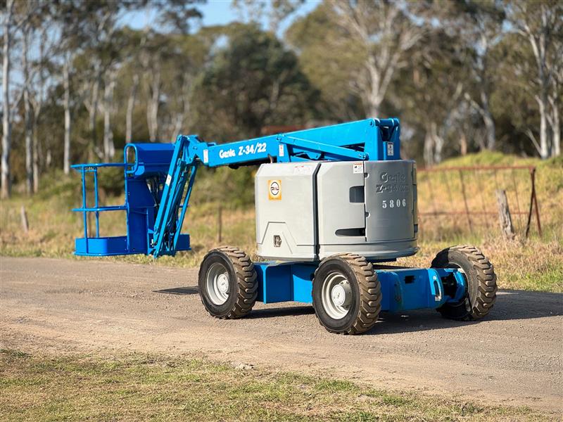 Photo 2. Genie Z34/22 Diesel All Terrain Boom Lift elevated work platform