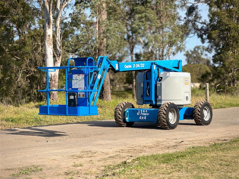 Photo 4. Genie Z34/22 Diesel All Terrain Boom Lift elevated work platform