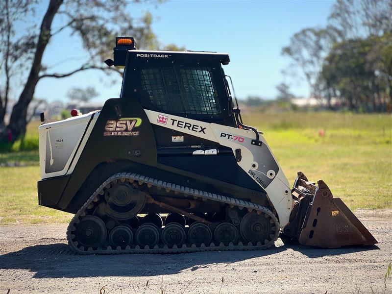 Photo 4. Terex PT70 70hp Posi tracked skid steer loader