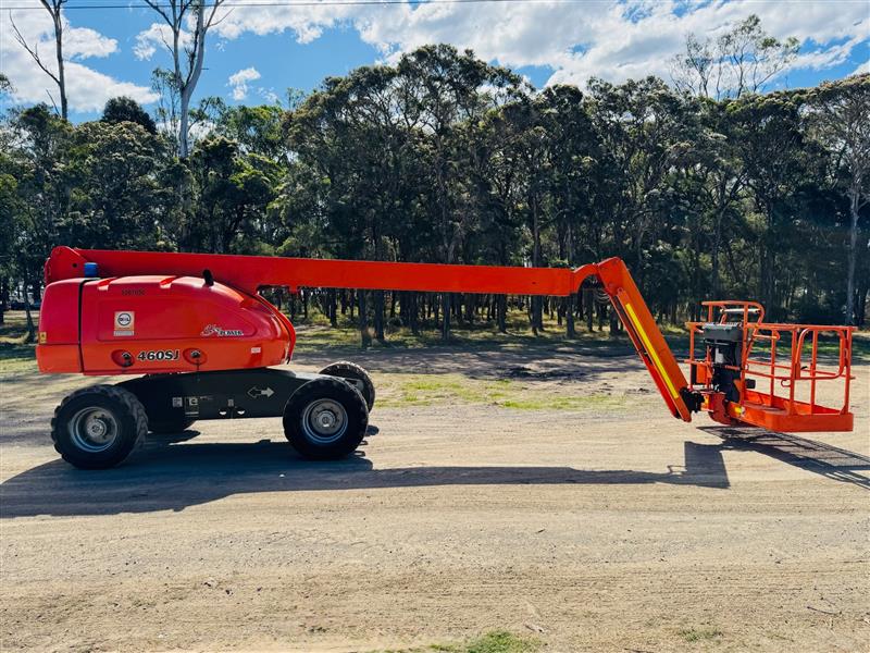 Photo 3. JLG 460SJ 46ft all terrain boom scissor lift elevated work platform