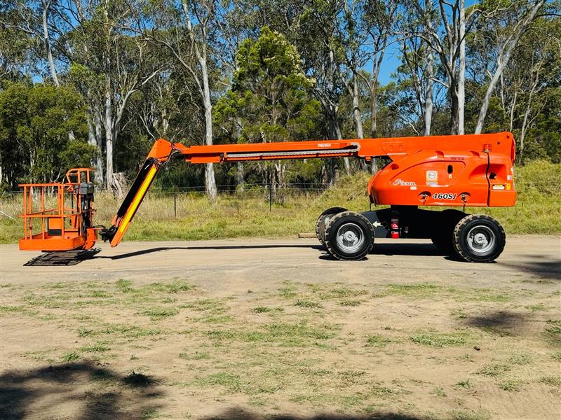 Photo 4. JLG 460SJ 46ft all terrain boom scissor lift elevated work platform