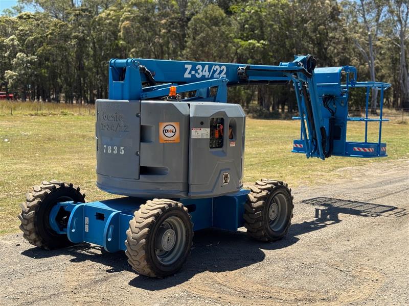 Photo 2. Genie Z34/22 diesel all terrain boom lift elevated work platform