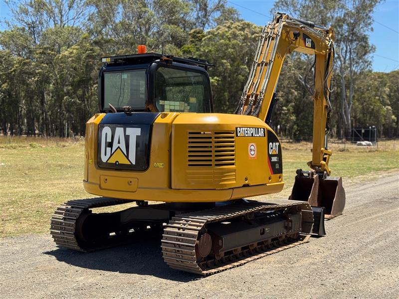 Photo 3. Caterpillar 308E2CR 8T excavator
