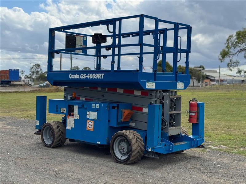Photo 2. Genie GS4069RT 14.3M all terrain diesel scissor lift elevated work platform