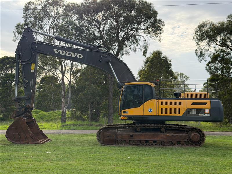 Photo 5. Volvo EC480DL 48T excavator