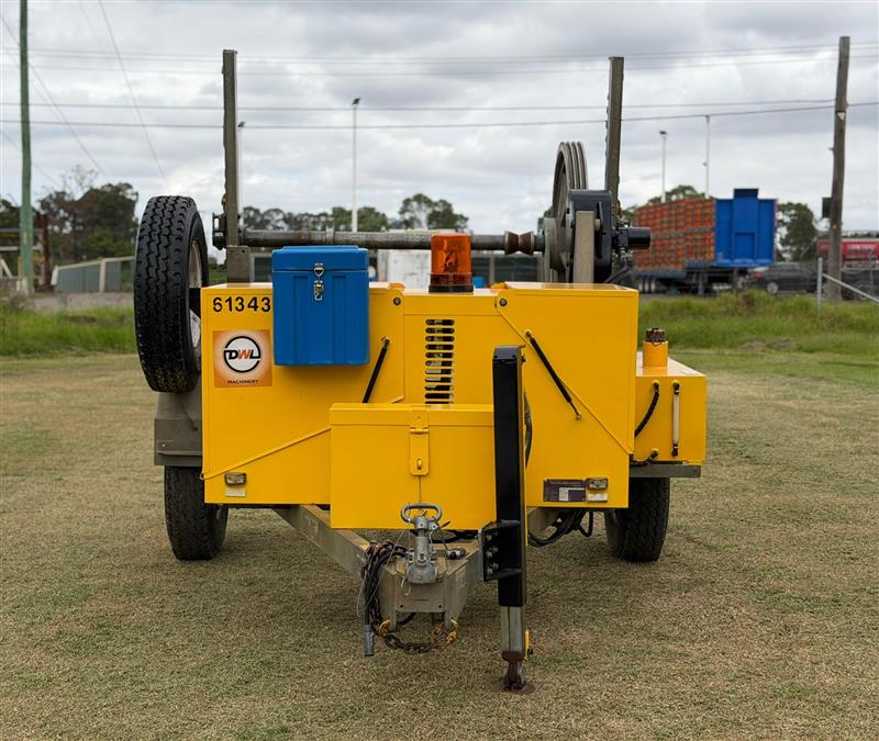 Photo 4. Redmond gary 1.5t self loading cable drum trailer