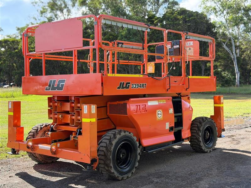 Photo 3. JLG 3394RT 15.1m diesel all terrain scissor lift elevated work platform