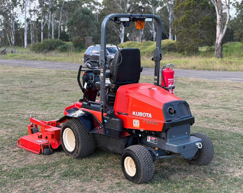 Photo 3. Kubota F3690 72inch diesel out front deck ride on lawn mower