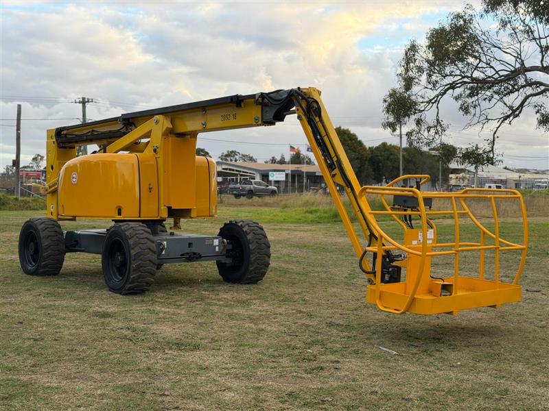 Photo 2. Haulotte HA20PX all terrain diesel boom scissor lift elevated work platform