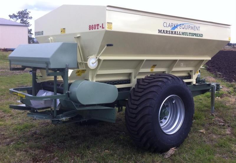 Photo 5. Marshall 860TL multispread spreader