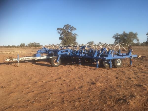 Gason Hydra-Till 40ft cultivator, Seeding Tillage Gason NSW | Power Farming