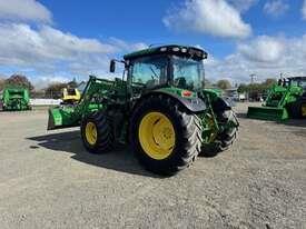 Photo 1. John Deere 6105R utlilty tractor