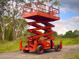 Photo 1. JLG 4394RT Scissor Lift Access