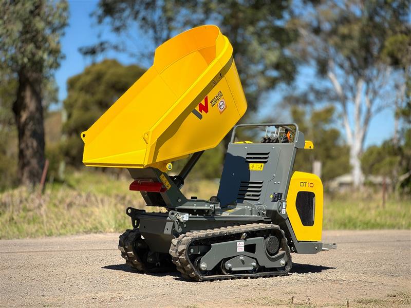 Wacker Neuson DT10 1T tracked diesel dumper truck