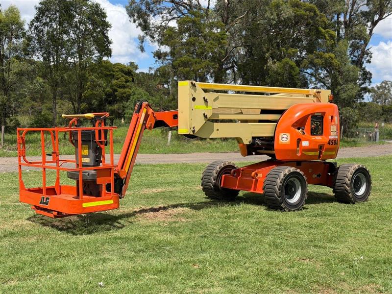 JLG 450AJ 45ft 13.7, knuckle boom scissor lift elevated work platform