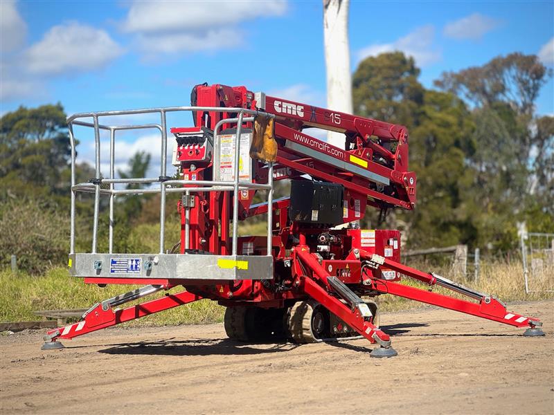 CMC S15 15M spider lift all terrain scissor lift work platform