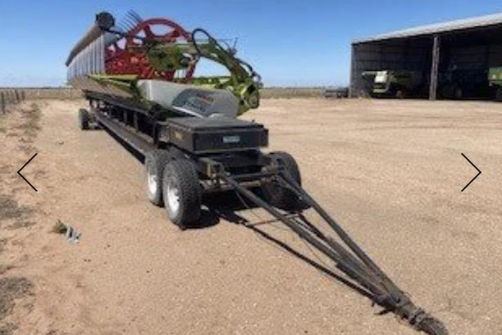 Convio Flex 45' harvester front