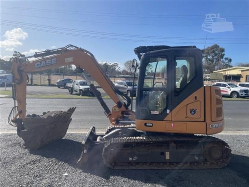Case CX80 excavator