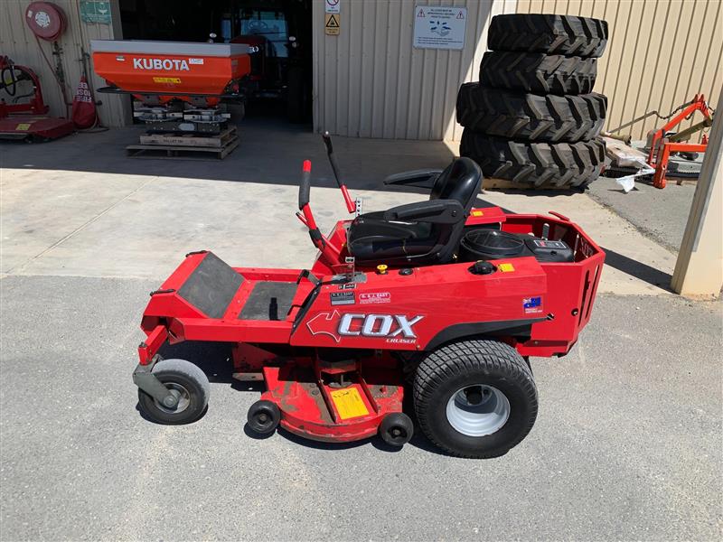 Photo 1. COX Cruiser 42 Zero turn mower