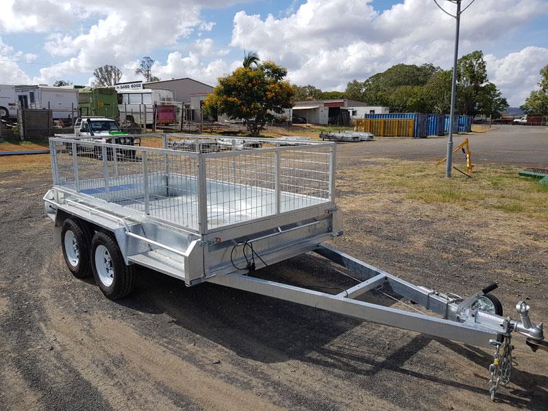 Tandem 10x5 dual axle heavy duty tra...